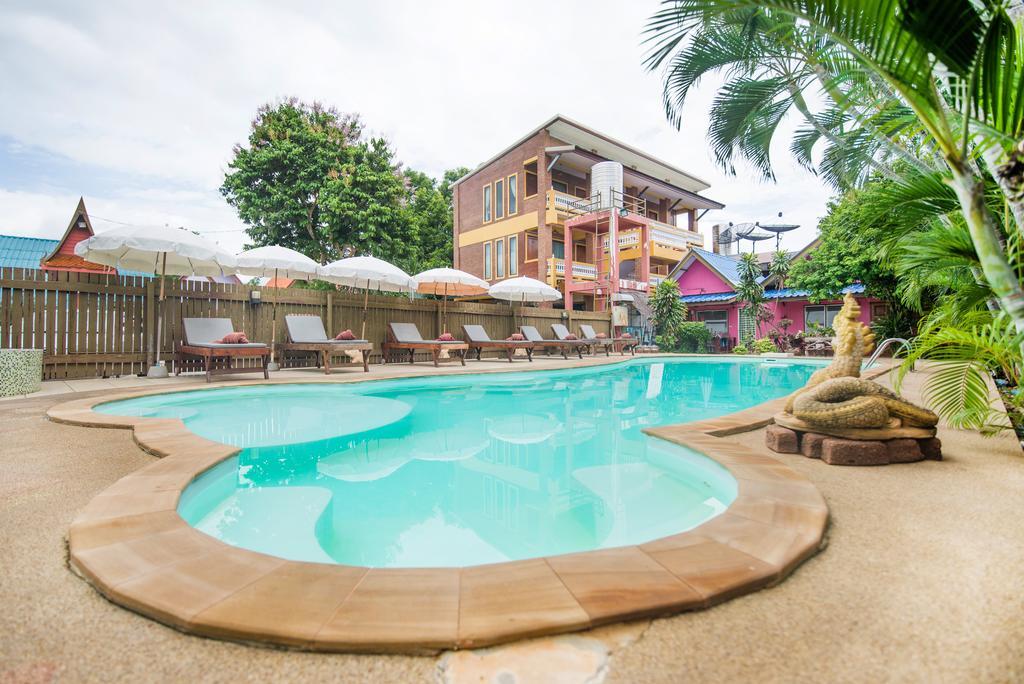 Pong Phen pensión Kanchanaburi Exterior foto
