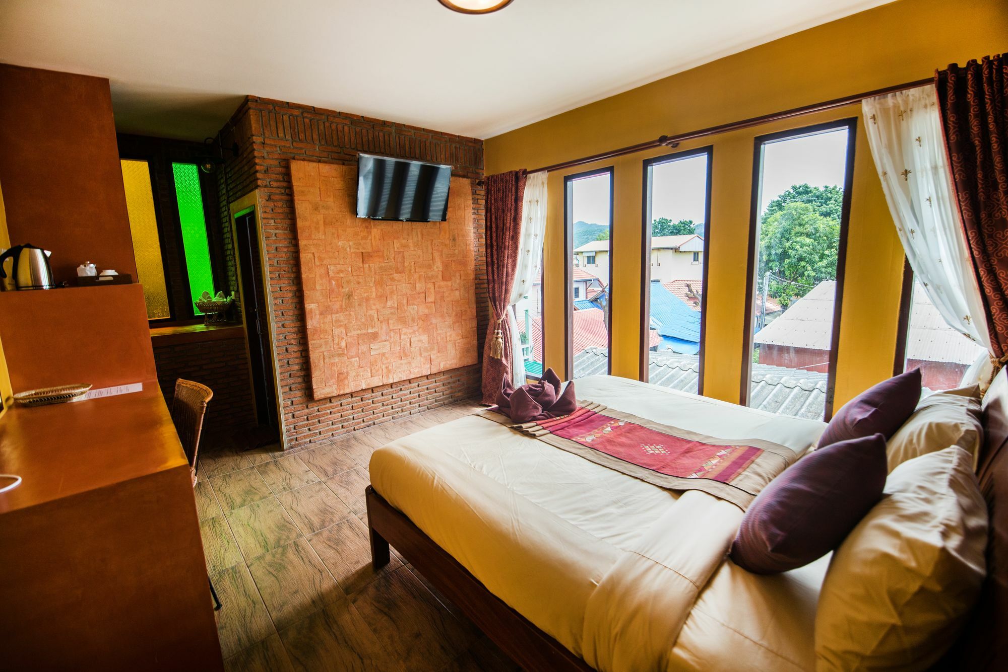 Pong Phen pensión Kanchanaburi Exterior foto